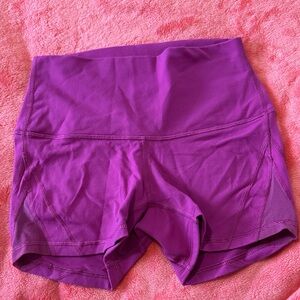 lululemon athletica pinkish/purple color Shorts
